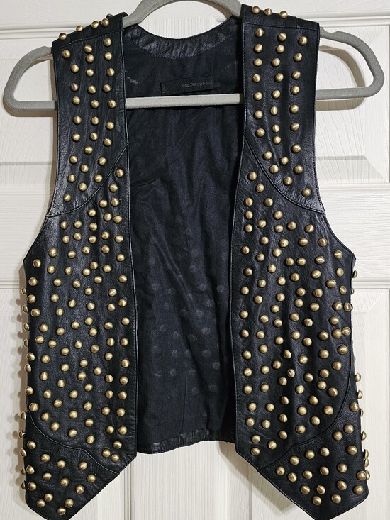 One Teaspoon Jackets & Blazers - ONE TEASPOON Rivet Leather Vest